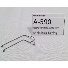 Back Stop Spring (A-590) (Pair)
